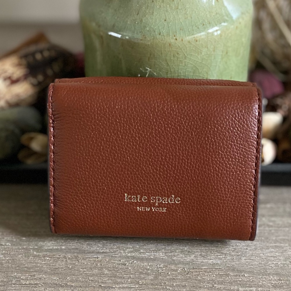 kate spade mini suzy trifold leather wallet - Picture 2 of 12